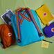 Рюкзак fjallraven kanken фиолетовый с разноцветными ручками 23620-16L-f фото 2