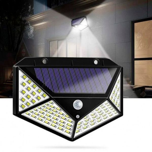 Уличный фонарь на солнечной батарее с датчиком движения solar wall lamp 22-44 фото