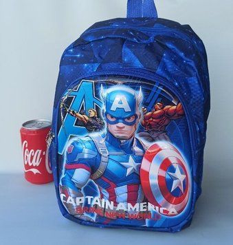 Дитячий рюкзак &laquo;Captain America&raquo; з 3D принтом 26-119-ca фото