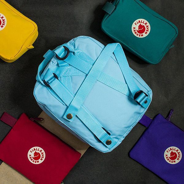 Рюкзак Fjallraven Kanken Mini колір хакі 23510-7L-h фото