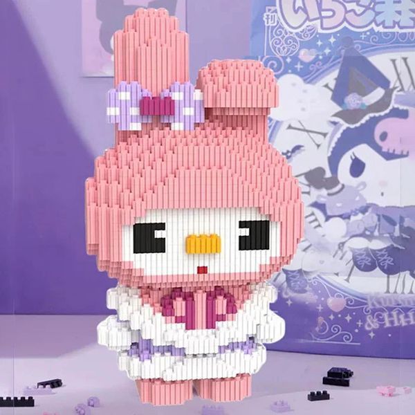 Конструктор Magic Blocks My Melody 2817 деталей высота 26 см для сборки 9107 фото