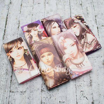 Жіночий гаманець Brave Girls, екошкіра, на кнопці, 20&times;10&times;2 см 6309 фото