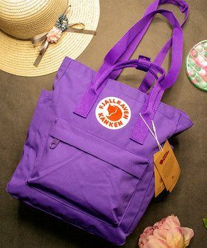 Сумка-рюкзак Fjallraven Kanken, цвет: фиолетовый 23710-8L-f фото