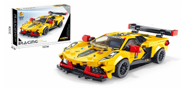 Конструктор спортивний автомобіль Chevrolet Corvette 344 деталі реалістична модель авто 666019 фото