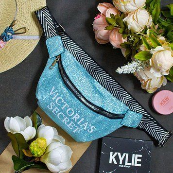 Поясна сумка Victoria&rsquo;s Secret блакитний колір 7565-g фото