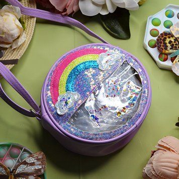 Дитяча сумка &laquo;Rainbow&raquo;, колір: бузковий 23-17-s фото