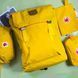 Рюкзак Fjallraven Kanken Foldsack No.1 жовтий колір 7805/24210-zh фото 1
