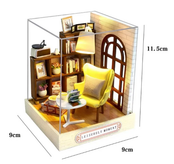 3D Румбокс &ldquo;Неторопливые моменты&rdquo; DIY Dollhouse QT-037 фото