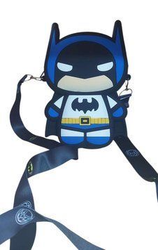Детская силиконовая сумка Batman &mdash; компактная сумка для повседневного использования. 25-511-batman фото
