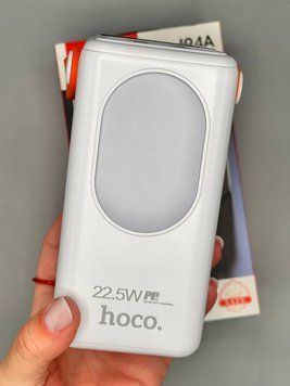 Повербанк HOCO J94A 50000mAh-22.5W - Білий/Чорний J94A фото