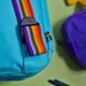 Рюкзак fjallraven kanken чёрный с разноцветными ручками 23620-16L-ch фото 5